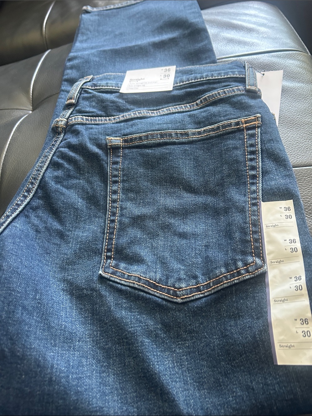 Goodfellow & Co Dark Blue Straight Jeans